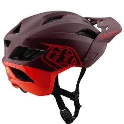 Troy Lee Designs Helmets|Flowline Se^Flowline SE Helmet Badge Maroon