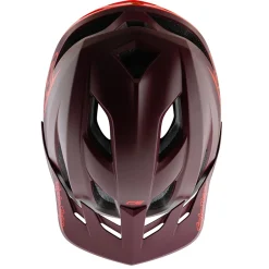 Troy Lee Designs Helmets|Flowline Se^Flowline SE Helmet Badge Maroon