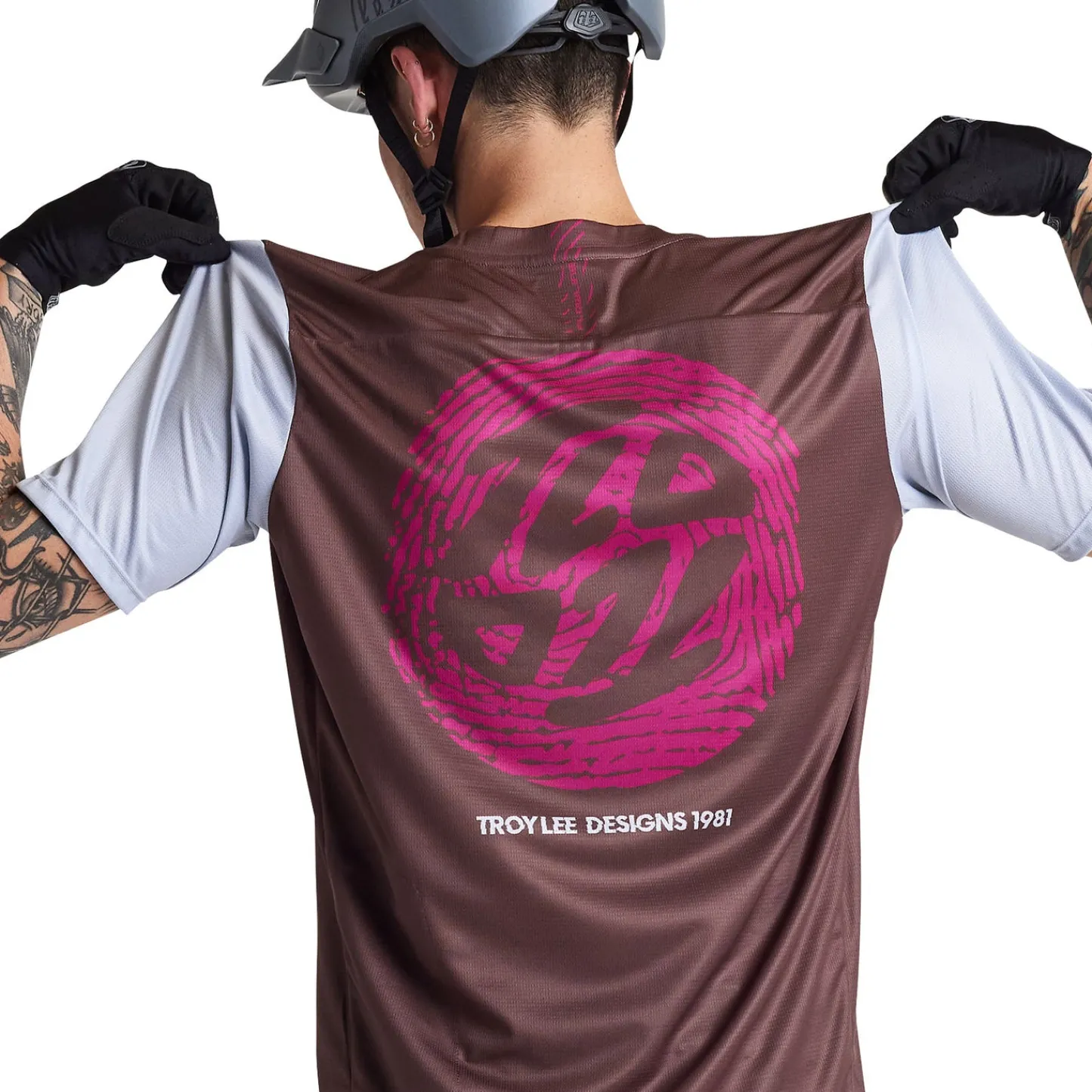 Troy Lee Designs Flowline|Jerseys^Flowline SS Jersey Flipped Chocolate