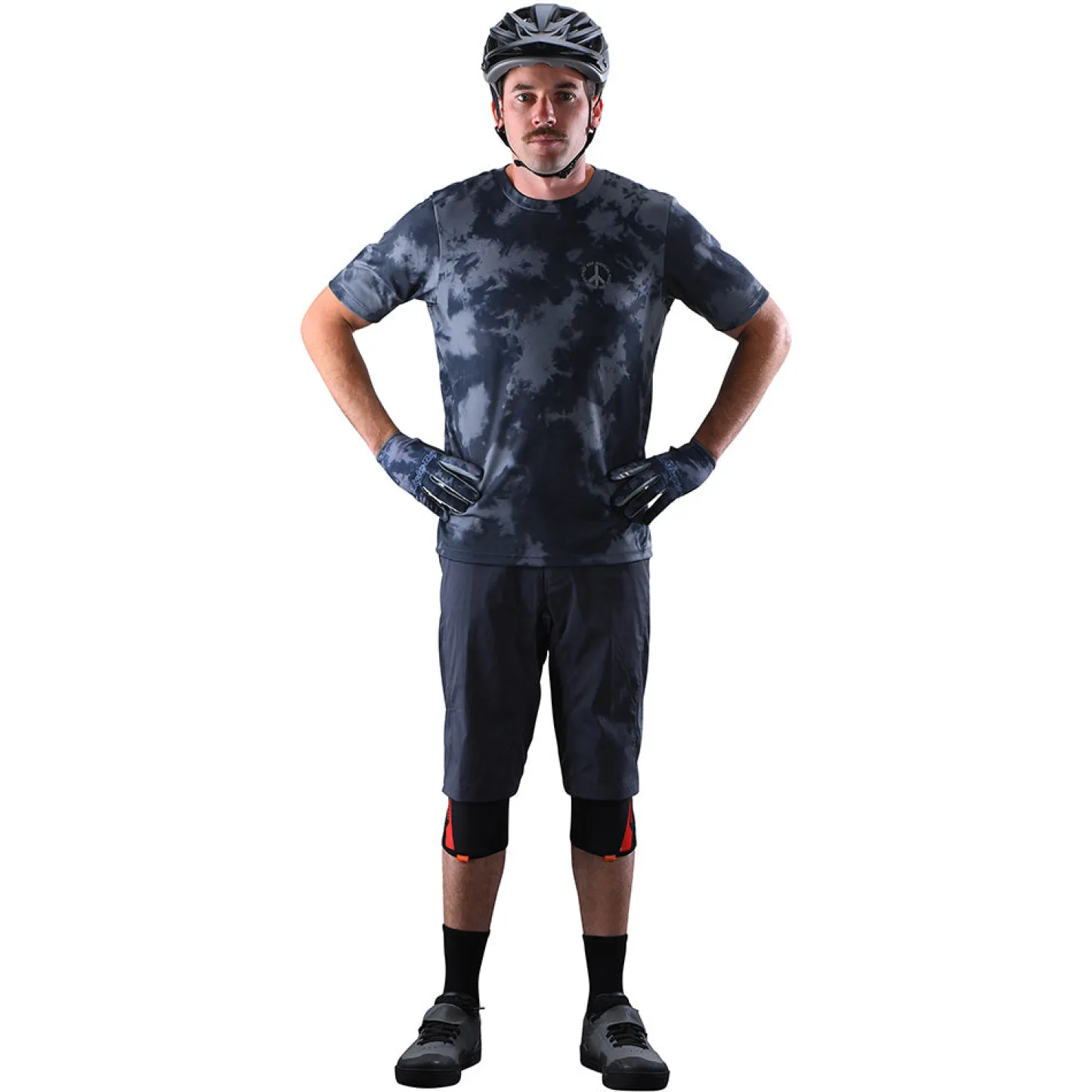 Troy Lee Designs Flowline|Trail^Flowline SS Jersey Plot Charcoal
