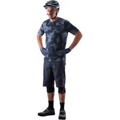 Troy Lee Designs Flowline|Trail^Flowline SS Jersey Plot Charcoal