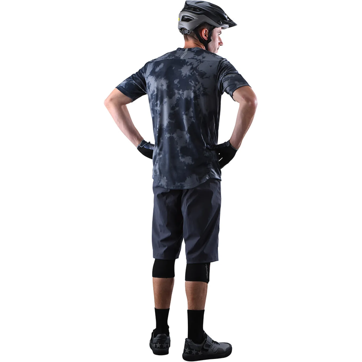 Troy Lee Designs Flowline|Trail^Flowline SS Jersey Plot Charcoal
