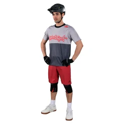 Troy Lee Designs Flowline|Jerseys^Flowline SS Jersey Scripter Charcoal