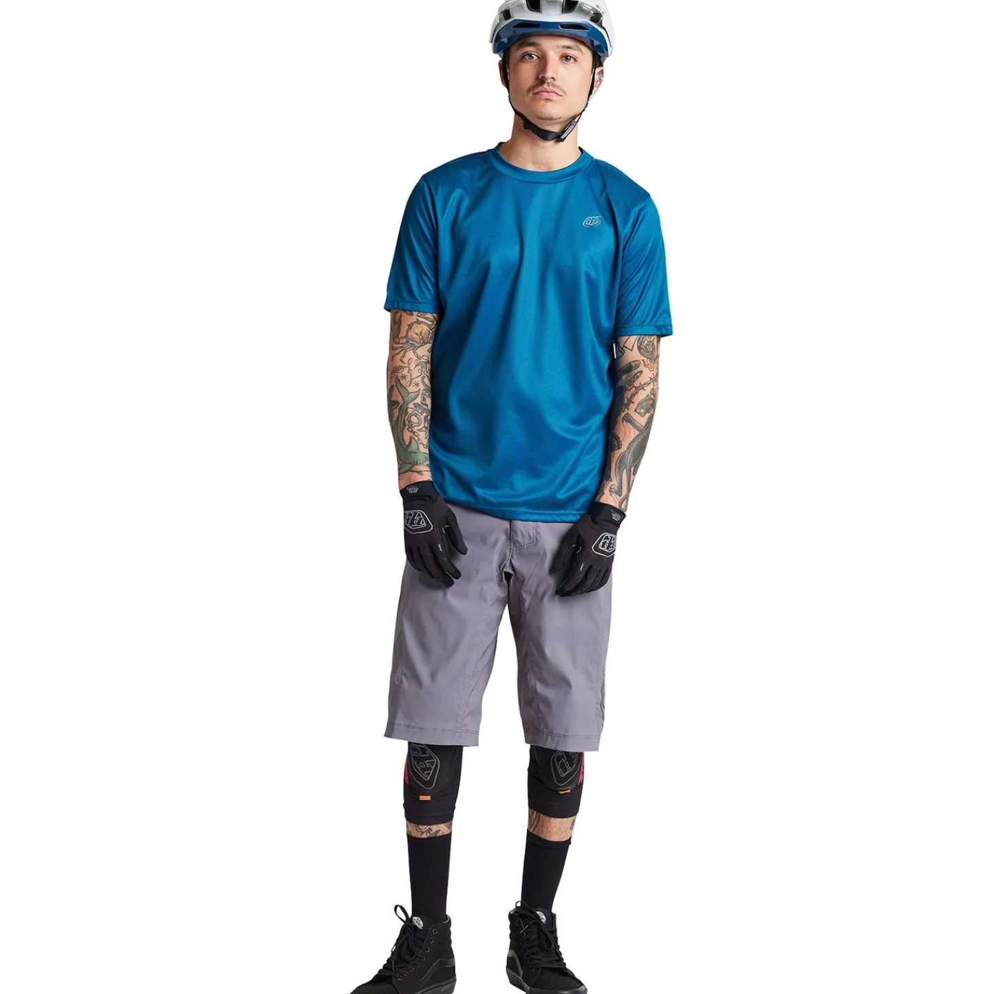 Troy Lee Designs Flowline|Trail^Flowline SS Jersey Solid Slate Blue