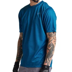 Troy Lee Designs Flowline|Trail^Flowline SS Jersey Solid Slate Blue