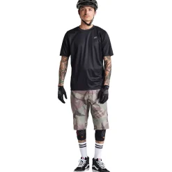 Troy Lee Designs Jerseys|Flowline^Flowline SS Jersey Solid Black