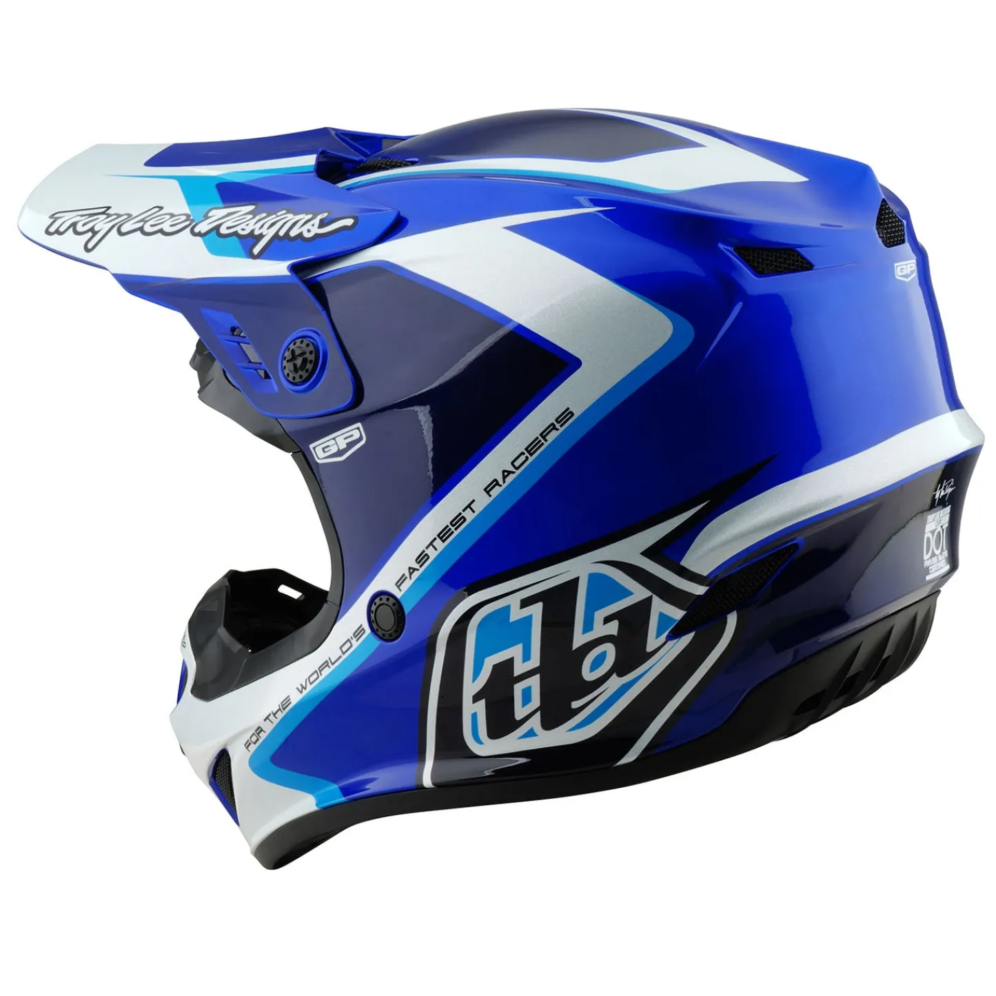 Women Troy Lee Designs Gp|Helmets^GP Helmet Shutter Blue