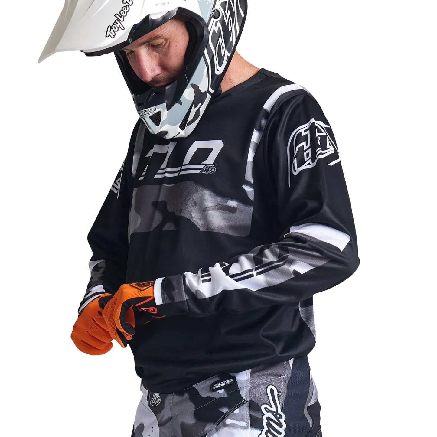 Troy Lee Designs Gp|Off Road^GP Jersey Brazen Camo Gray