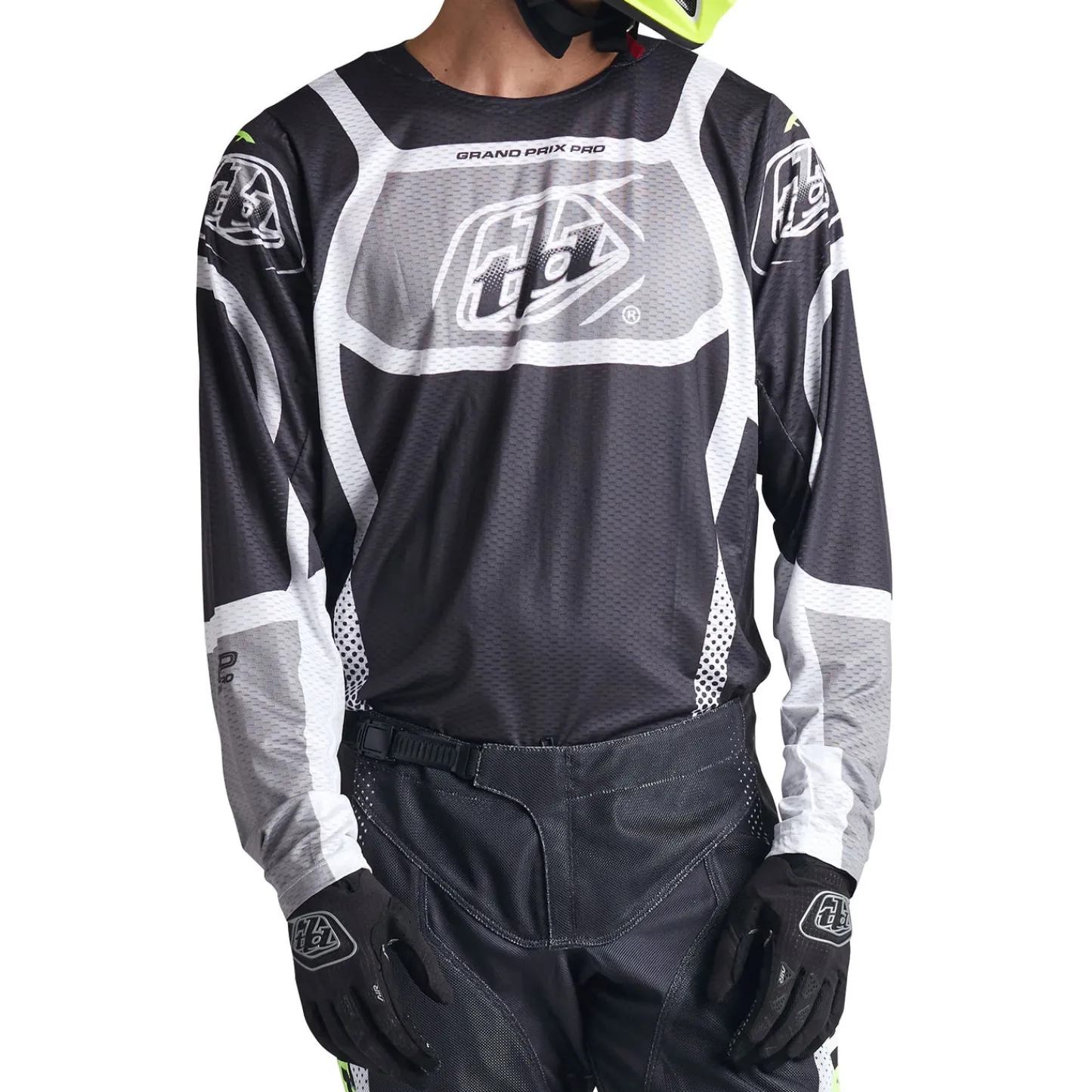 Troy Lee Designs Gp Pro Air|Gp Pro^GP Pro Air Jersey Bands Phantom / Gray