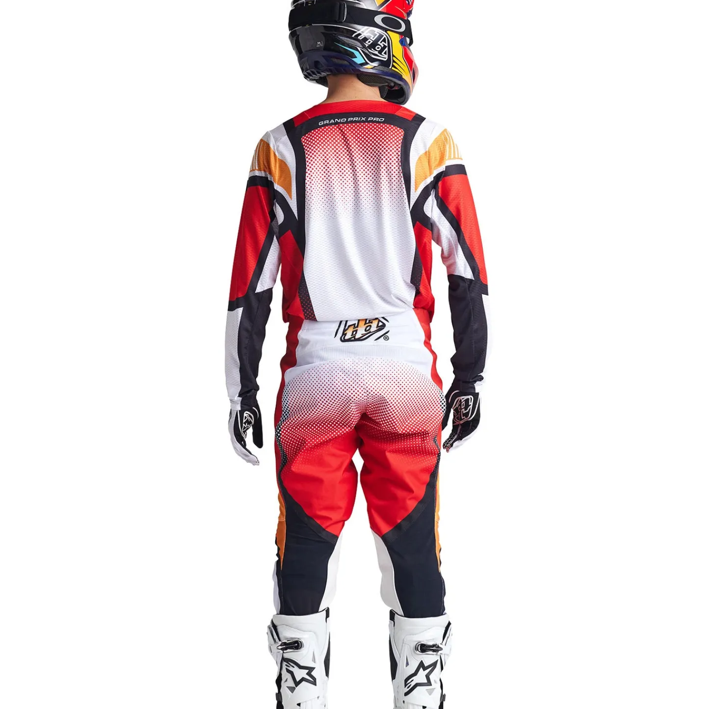 Troy Lee Designs Gp Pro Air|Gp Pro^GP Pro Air Jersey Bands Red / White
