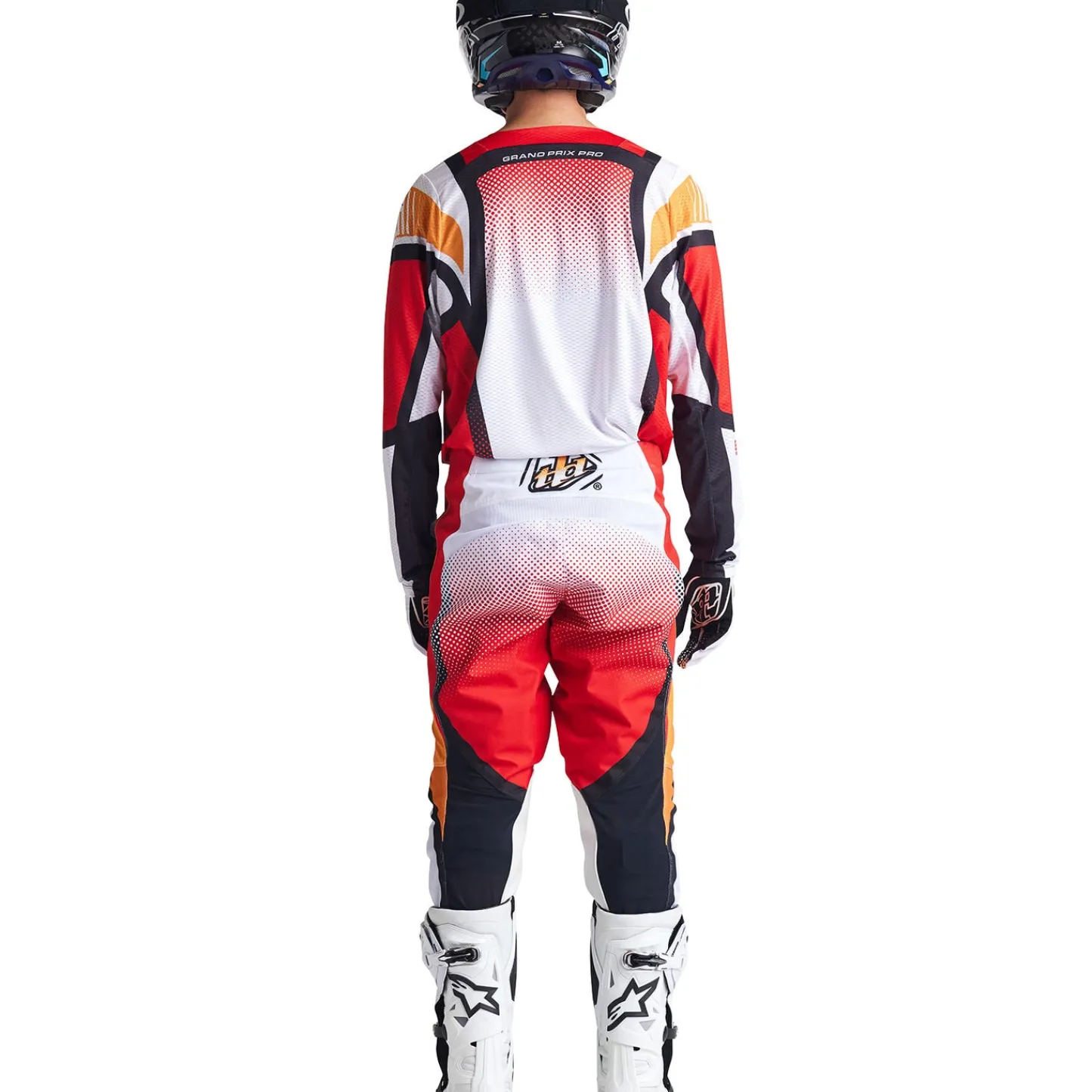 Troy Lee Designs Gp Pro Air|Gp Pro^GP Pro Air Jersey Bands Red / White