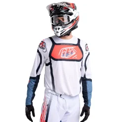 Troy Lee Designs Gp Pro Air|Gp Pro^GP Pro Air Jersey Bands White / Indigo