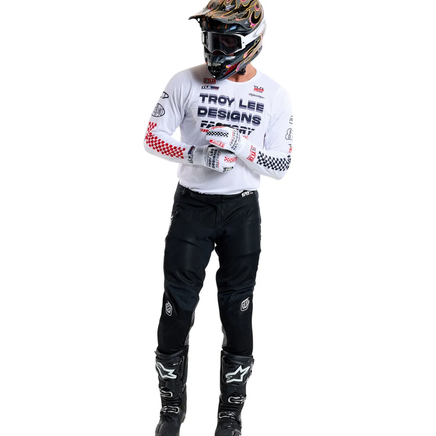 Troy Lee Designs Jerseys|Off Road^GP Pro Air Jersey Factory White