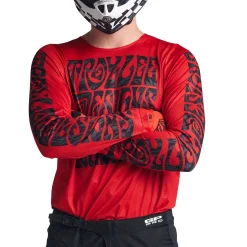Troy Lee Designs Gp Pro Air|Gp Pro^GP Pro Air Jersey Manic Monday Deep Red