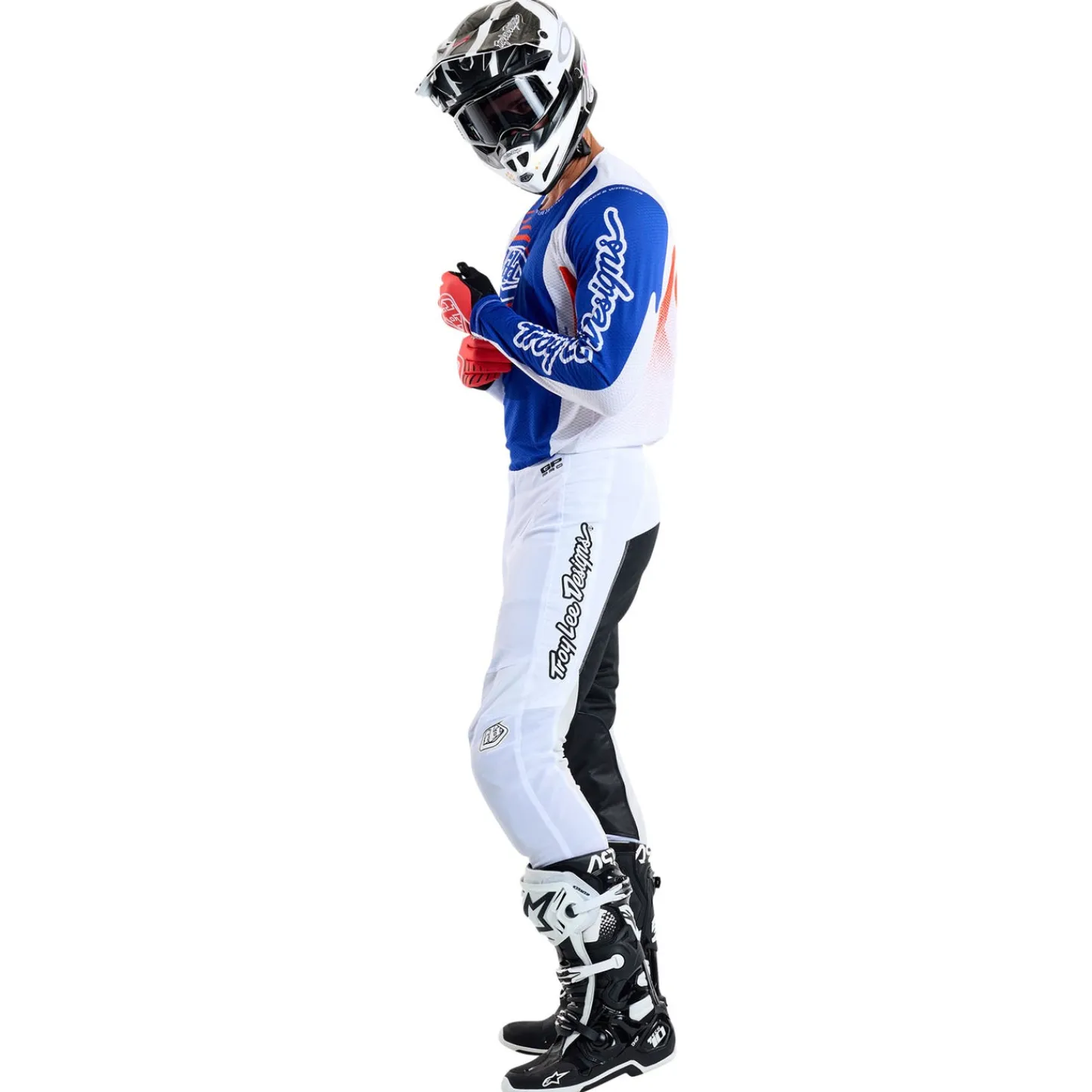 Troy Lee Designs Gp Pro Air|Jerseys^GP Pro Air Jersey Ripple Blue / Orange