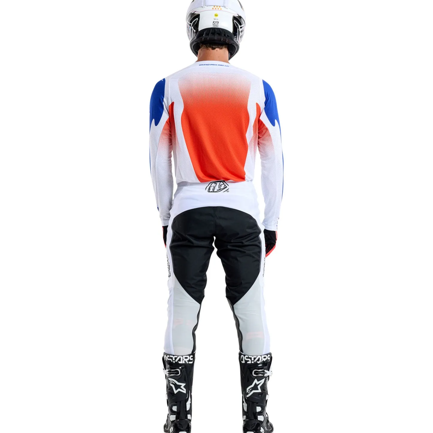 Troy Lee Designs Gp Pro Air|Jerseys^GP Pro Air Jersey Ripple Blue / Orange