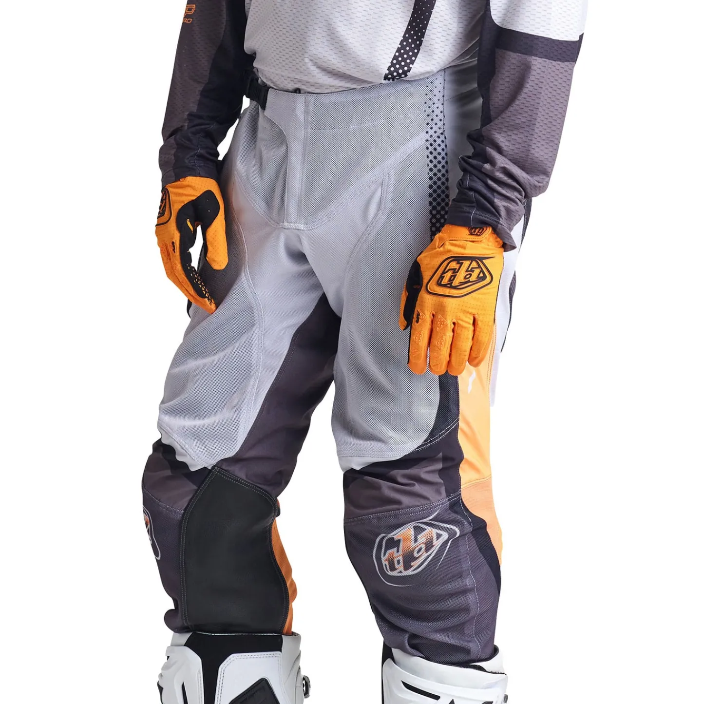 Troy Lee Designs Gp|Gp Pro Air^GP Pro Air Pant Bands Gray / Neo Orange