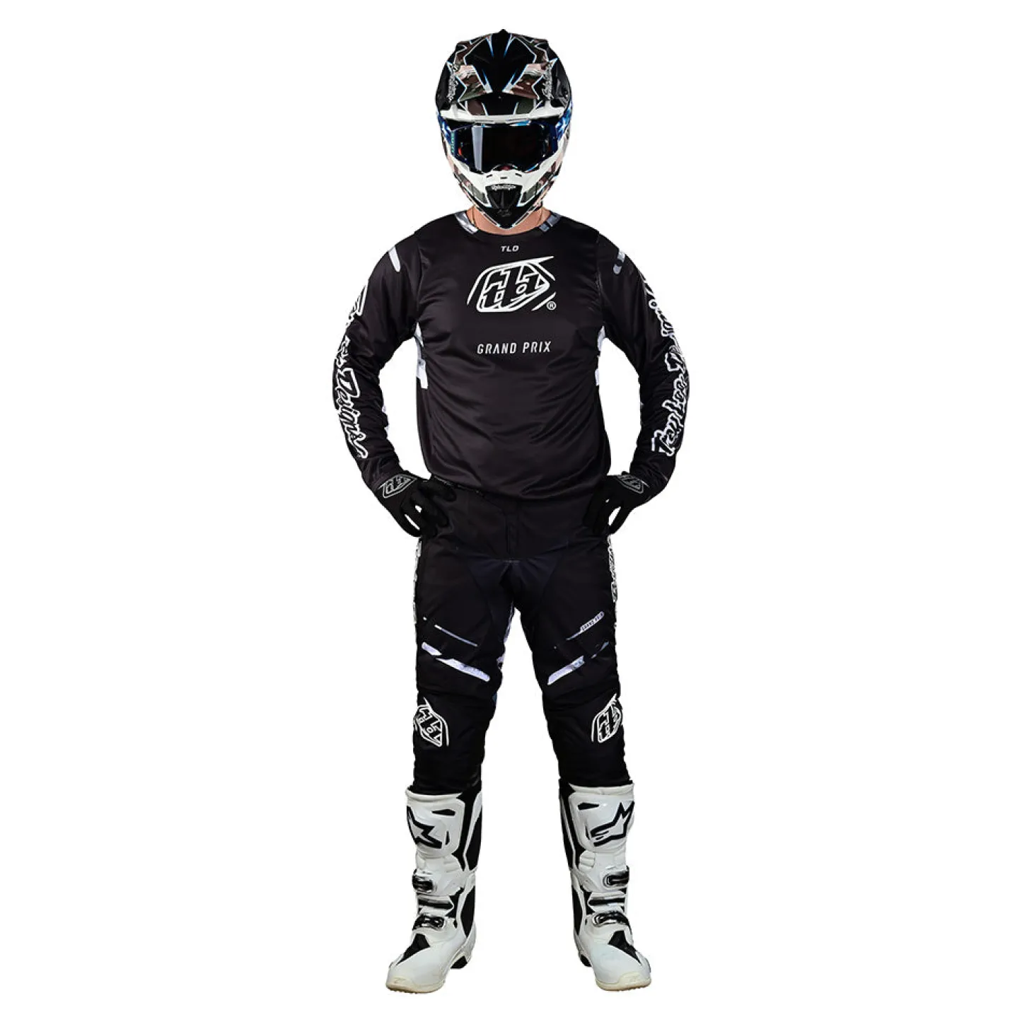 Troy Lee Designs Gp|Gp Pro^GP Pro Jersey Blends Camo Black / White