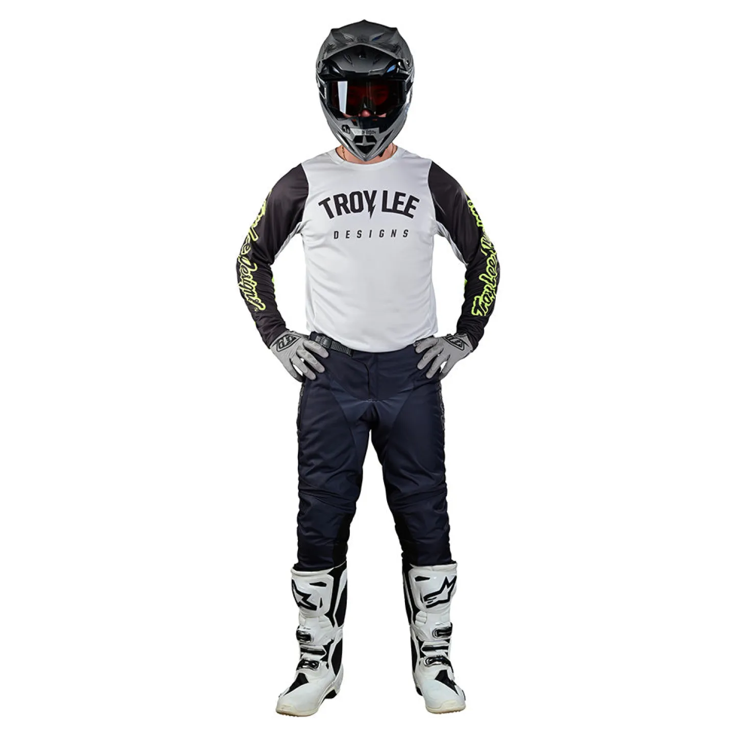 Troy Lee Designs Gp|Gp Pro^GP Pro Jersey Boltz Fog / Flo Yellow
