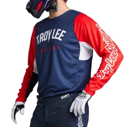 Troy Lee Designs Jerseys^GP Pro Jersey Boltz Navy / Red
