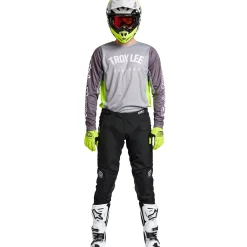 Troy Lee Designs Gp Pro|Jerseys^GP Pro Jersey Boltz Silver / Glo Green