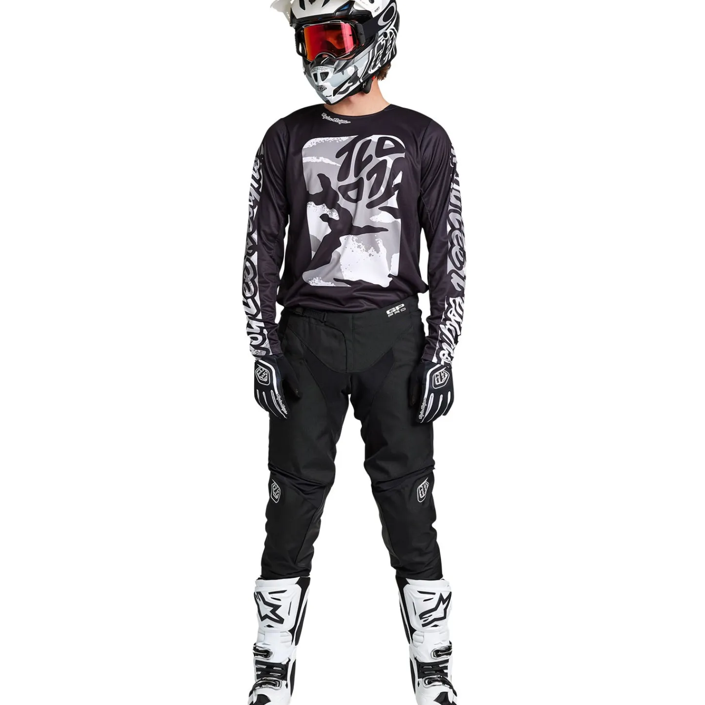 Troy Lee Designs Gp Pro|Jerseys^GP Pro Jersey Boxed In Black / White