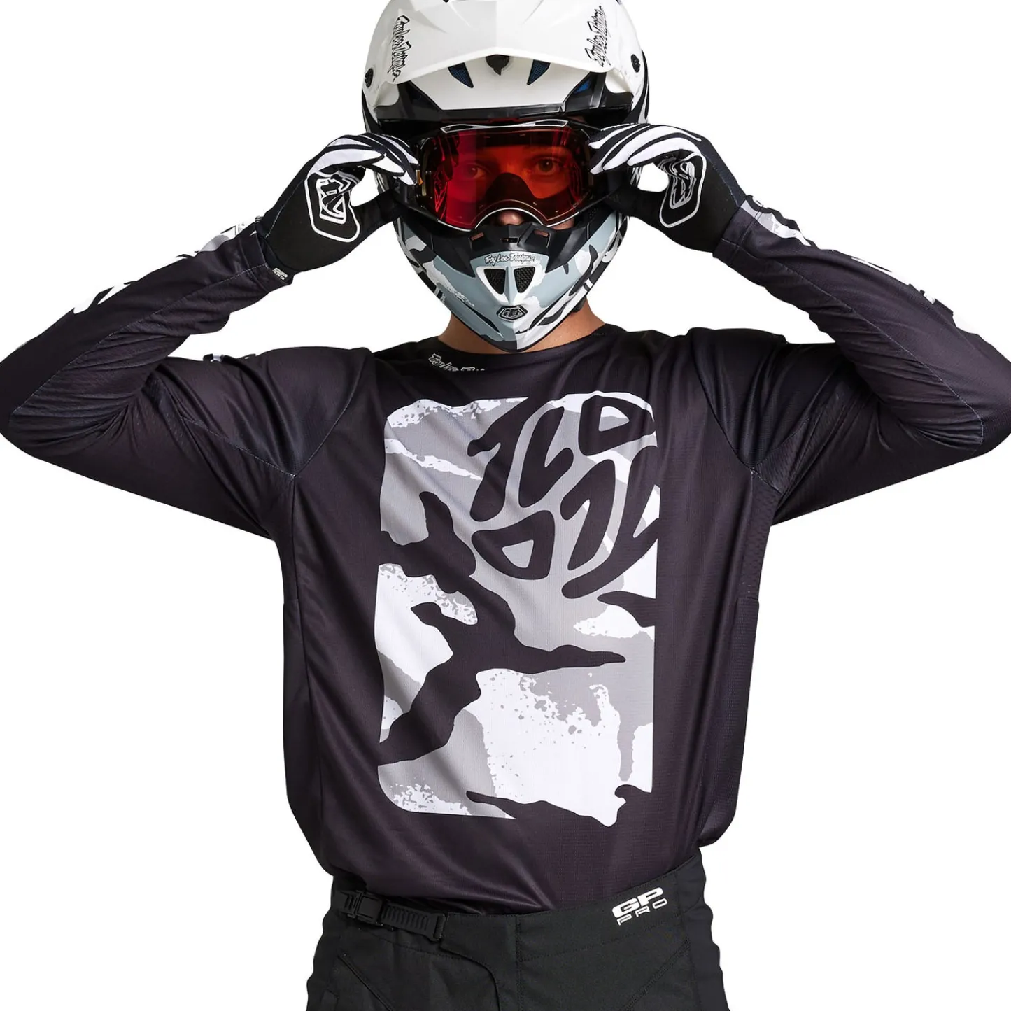 Troy Lee Designs Gp Pro|Jerseys^GP Pro Jersey Boxed In Black / White