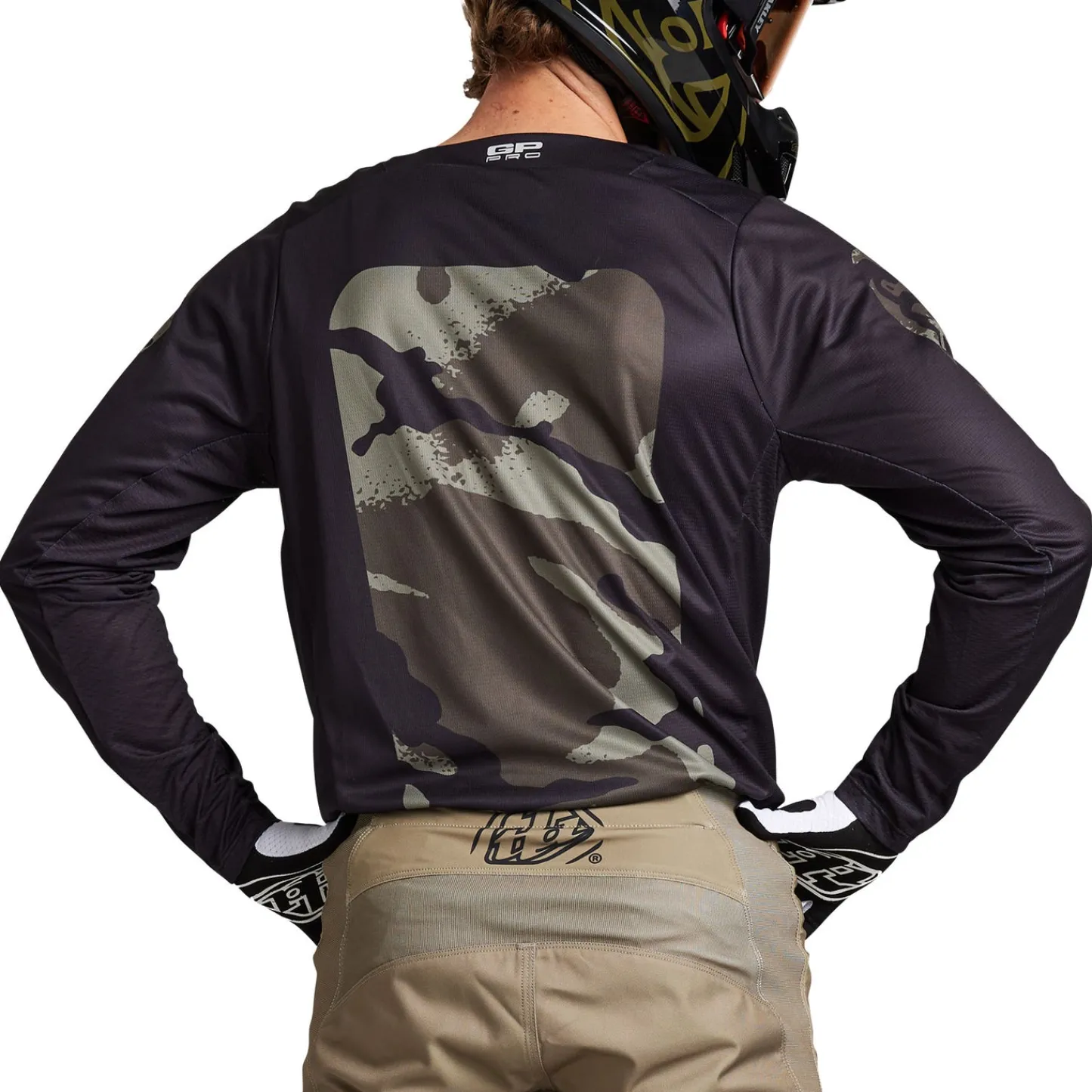 Troy Lee Designs Gp Pro|Jerseys^GP Pro Jersey Boxed In Black / Olive