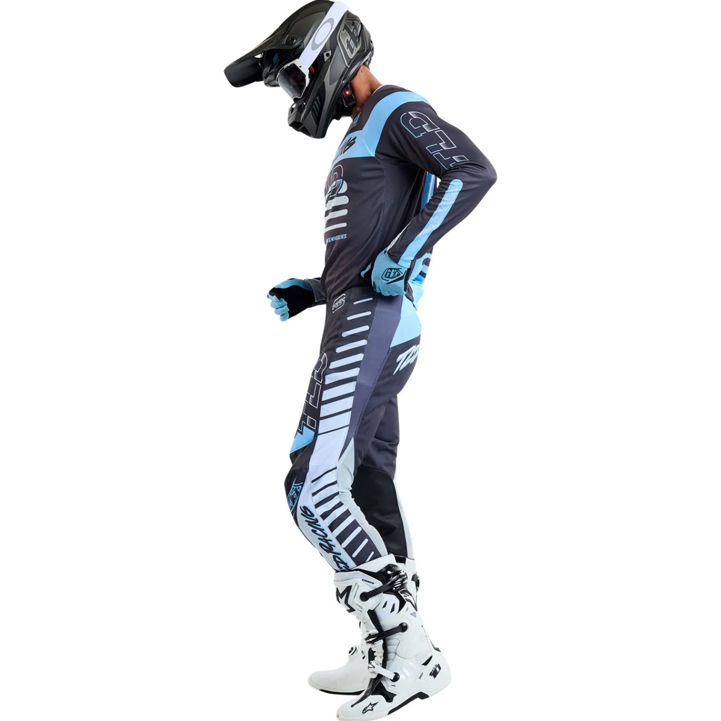 Troy Lee Designs Gp Pro|Jerseys^GP Pro Jersey Fifty-50 Charcoal / Smoke