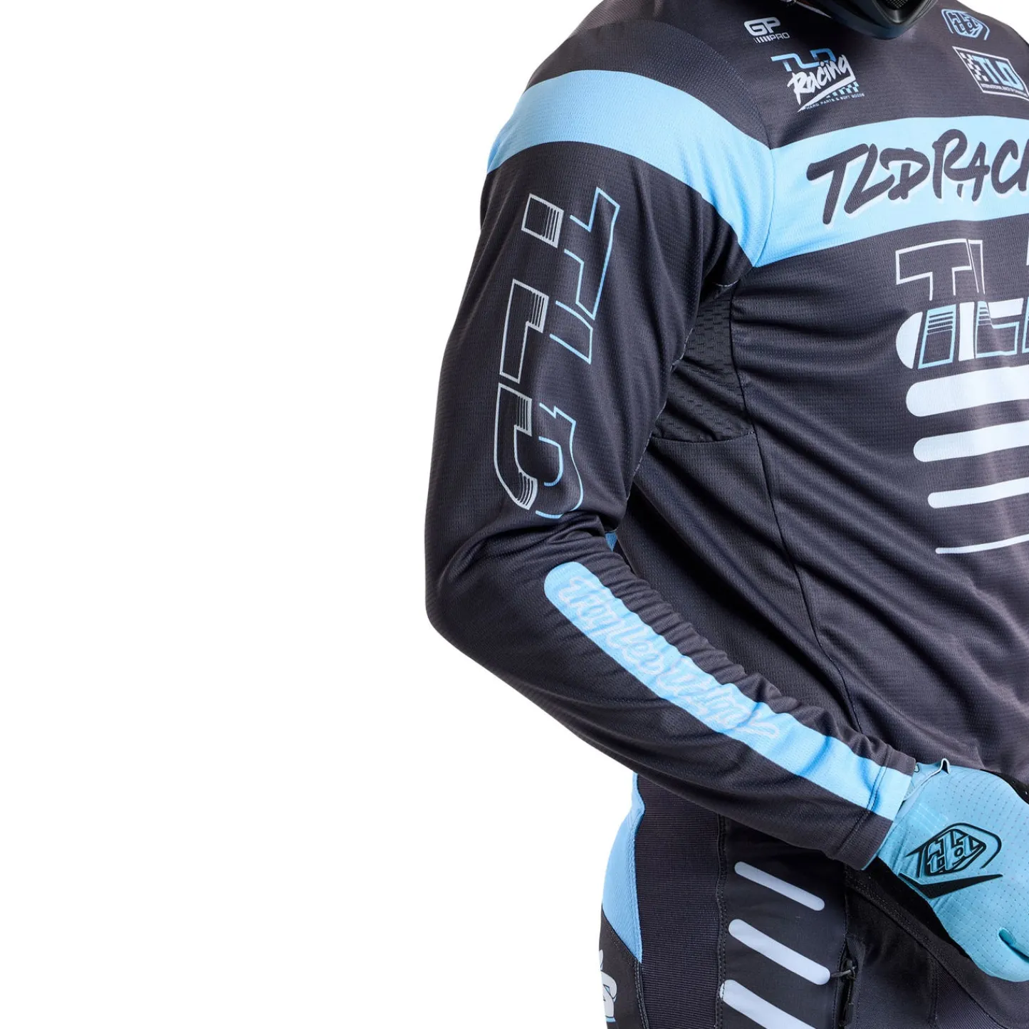 Troy Lee Designs Gp Pro|Jerseys^GP Pro Jersey Fifty-50 Charcoal / Smoke