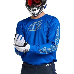 Troy Lee Designs Gp Pro|Jerseys^GP Pro Jersey Icon Blue / Silver