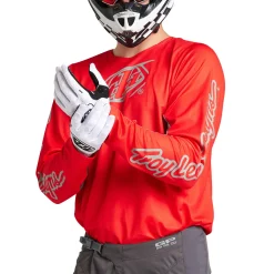 Troy Lee Designs Gp Pro|Jerseys^GP Pro Jersey Icon Red / Gray