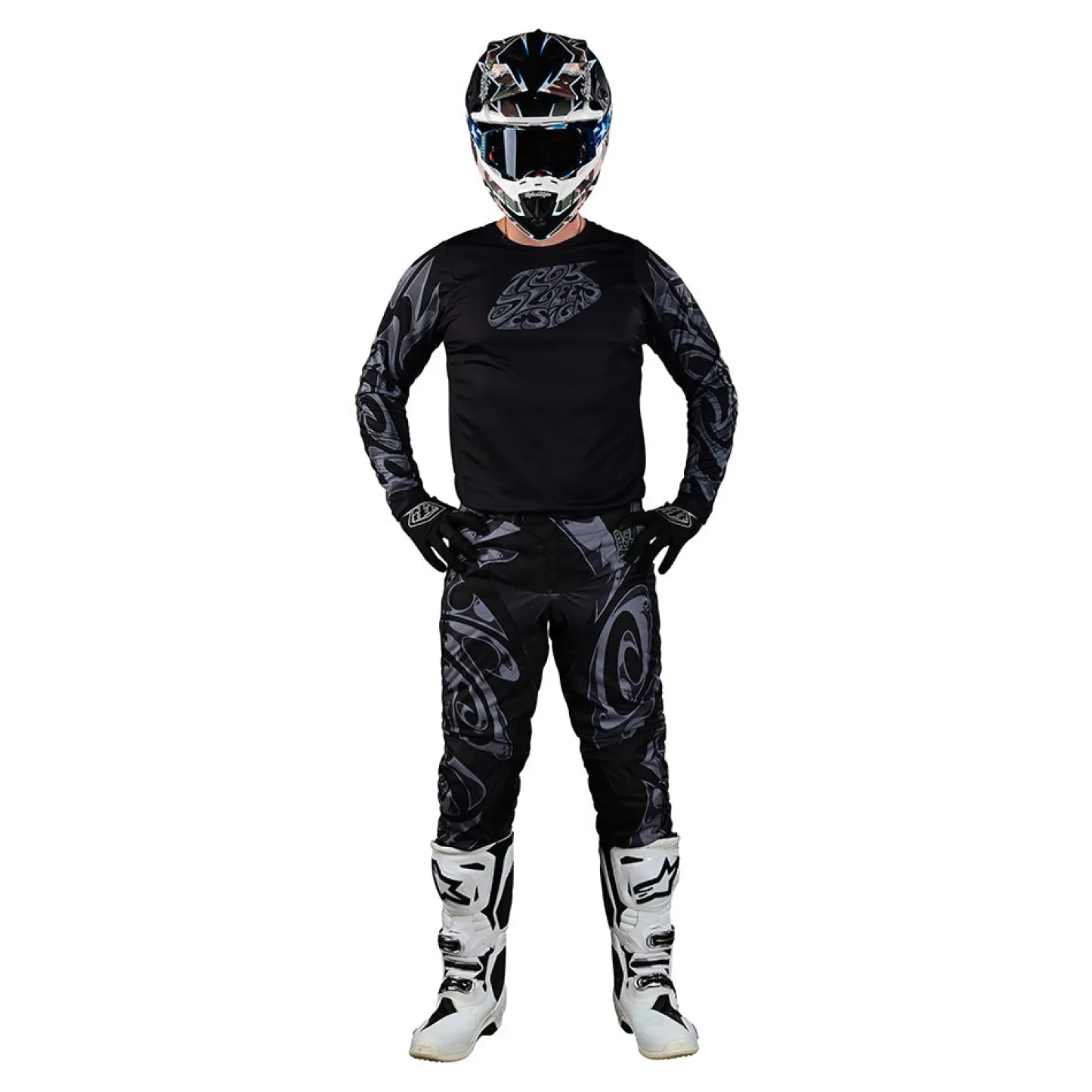 Troy Lee Designs Gp|Gp Pro^GP Pro Pant Hazy Friday Gray / Charcoal