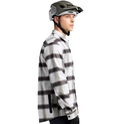 Troy Lee Designs Grind Flannel^Grind Flannel Yd Plaid Mist