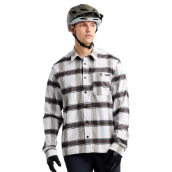 Troy Lee Designs Grind Flannel^Grind Flannel Yd Plaid Mist