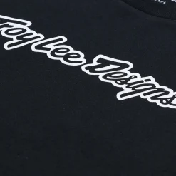 Troy Lee Designs Long Sleeve Tees^Long Sleeve Tee Signature Black