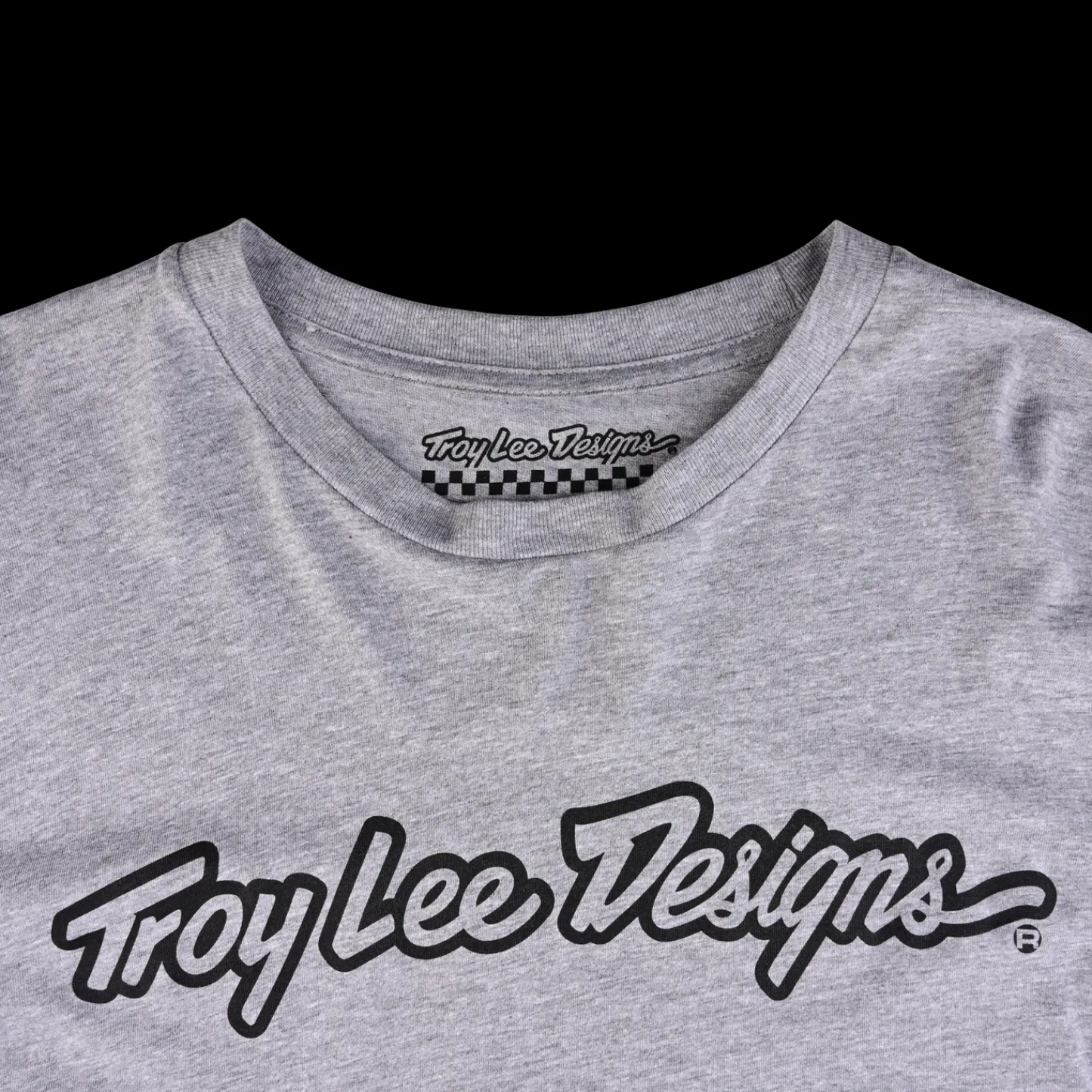 Troy Lee Designs Long Sleeve Tees^Long Sleeve Tee Signature Heather Gray