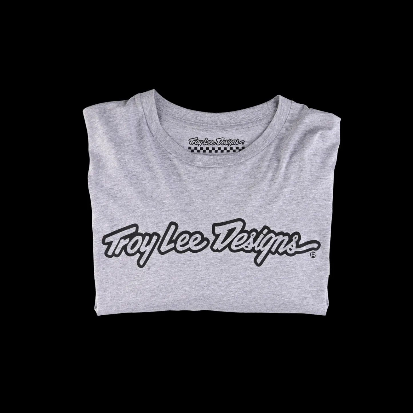 Troy Lee Designs Long Sleeve Tees^Long Sleeve Tee Signature Heather Gray
