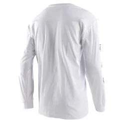 Troy Lee Designs Long Sleeve Tees^Long Sleeve Tee Stamp White