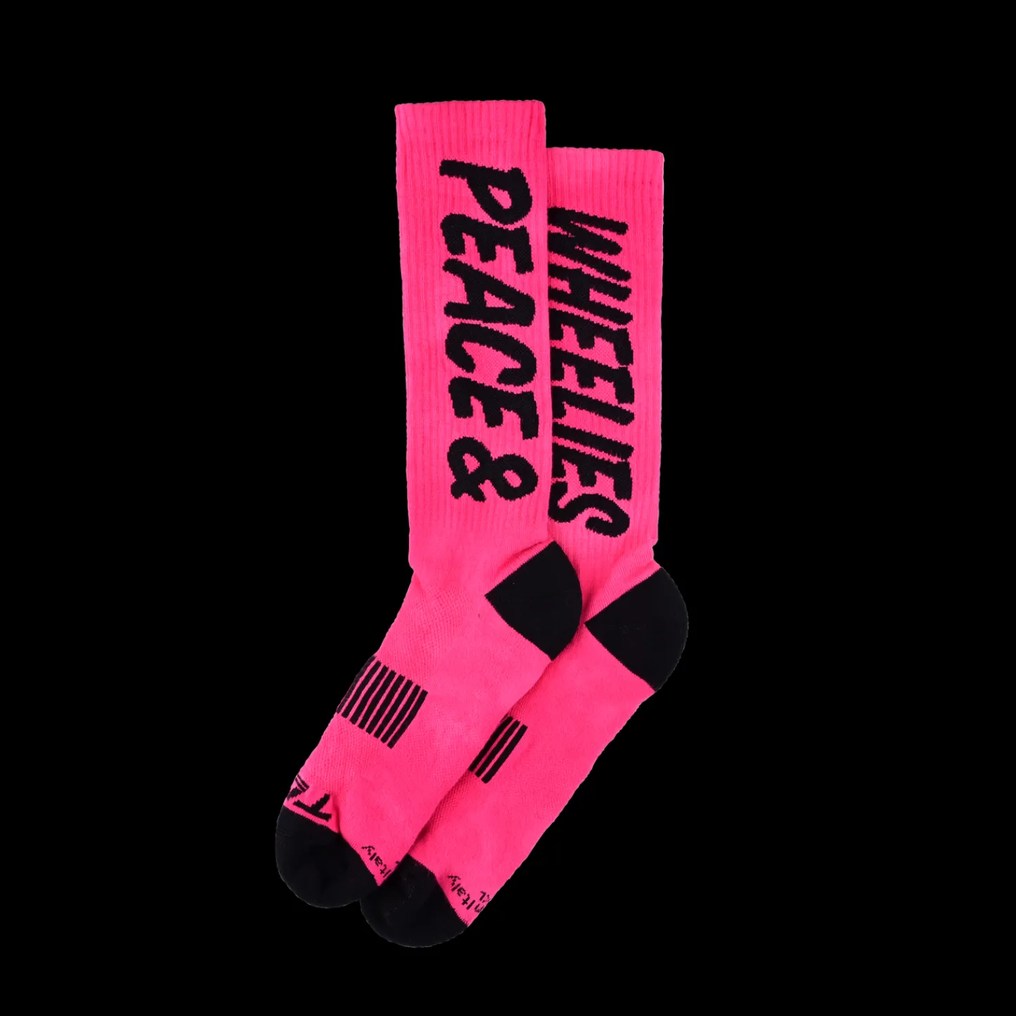 Troy Lee Designs Socks^Mens Performance Socks Peace & Wheelies Fuscia