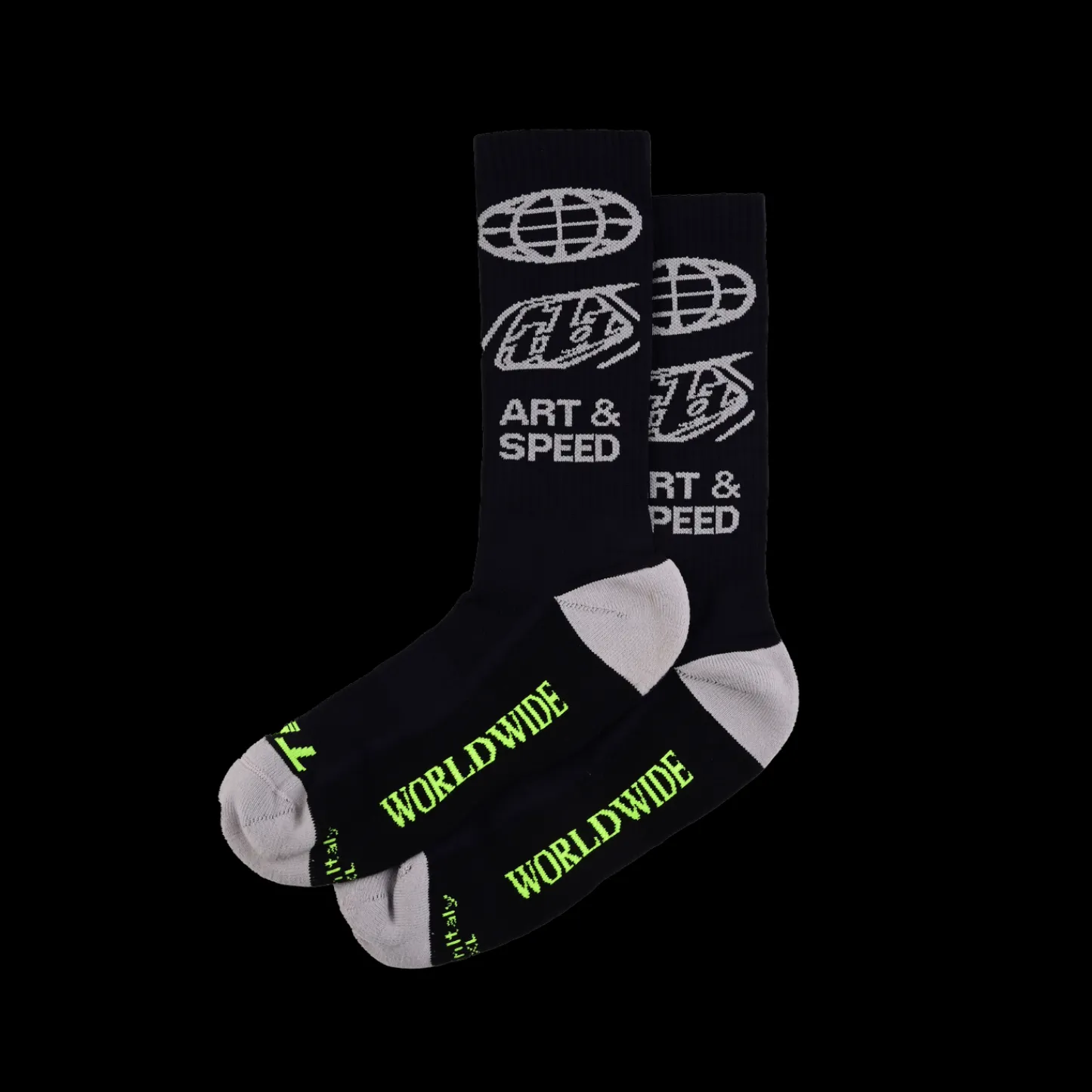 Troy Lee Designs Socks^Mens Performance Socks Worldwide Black