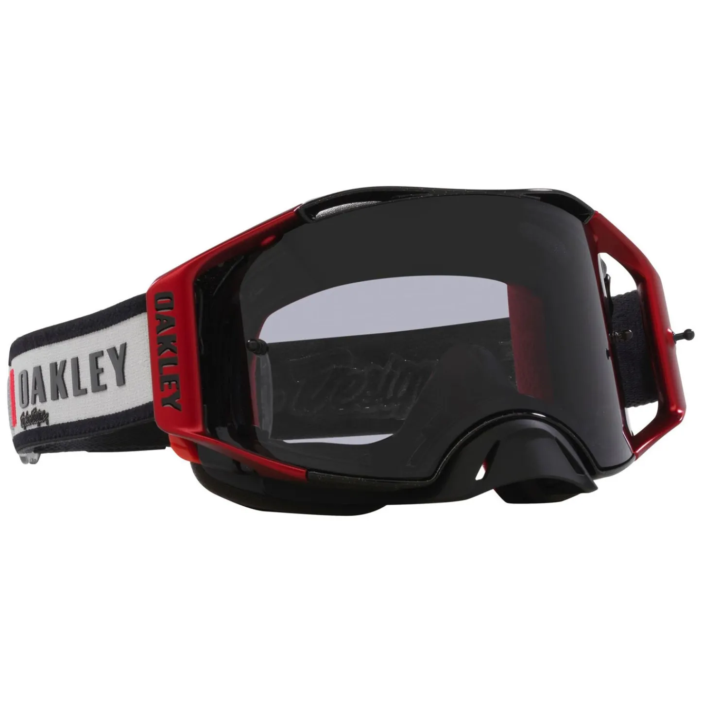 Troy Lee Designs Eyewear / Goggles^Oakley Airbrake MX Goggle TLD Grey Blocks Gray