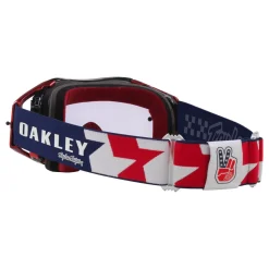Troy Lee Designs Eyewear / Goggles^Oakley Airbrake MX Goggle TLD Rwb Stars Red / White / Blue