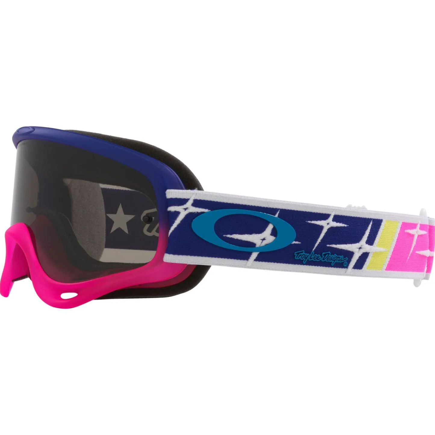 Troy Lee Designs Eyewear / Goggles^Oakley O-Frame MX Goggle TLD Speed Stars Dark Gray