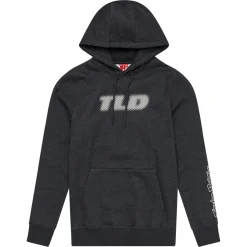Troy Lee Designs Fleece^Pullover Hoodie Fade Out Black Heather