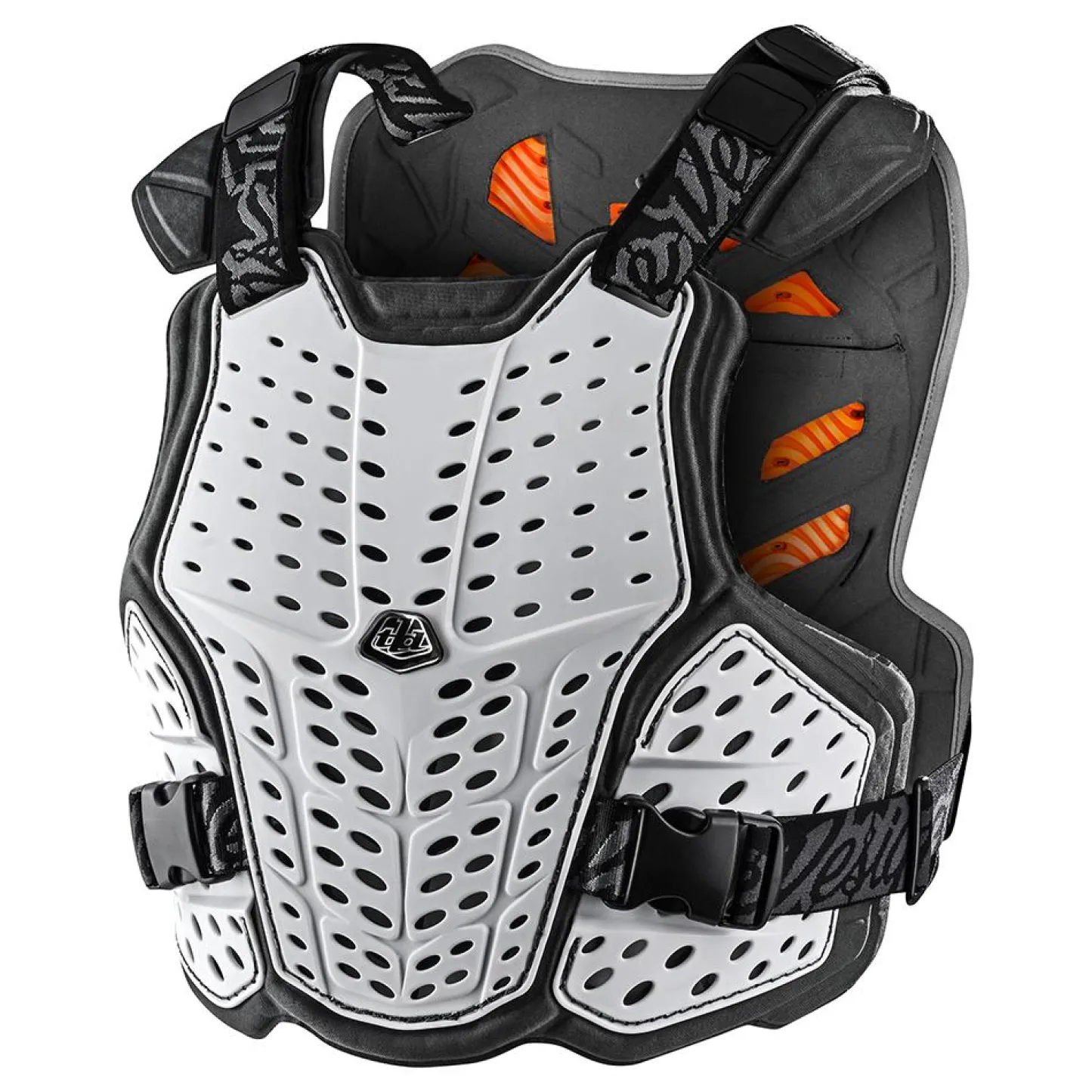 Troy Lee Designs Upper Body|Upper Body^Rockfight CE Chest Protector Solid White