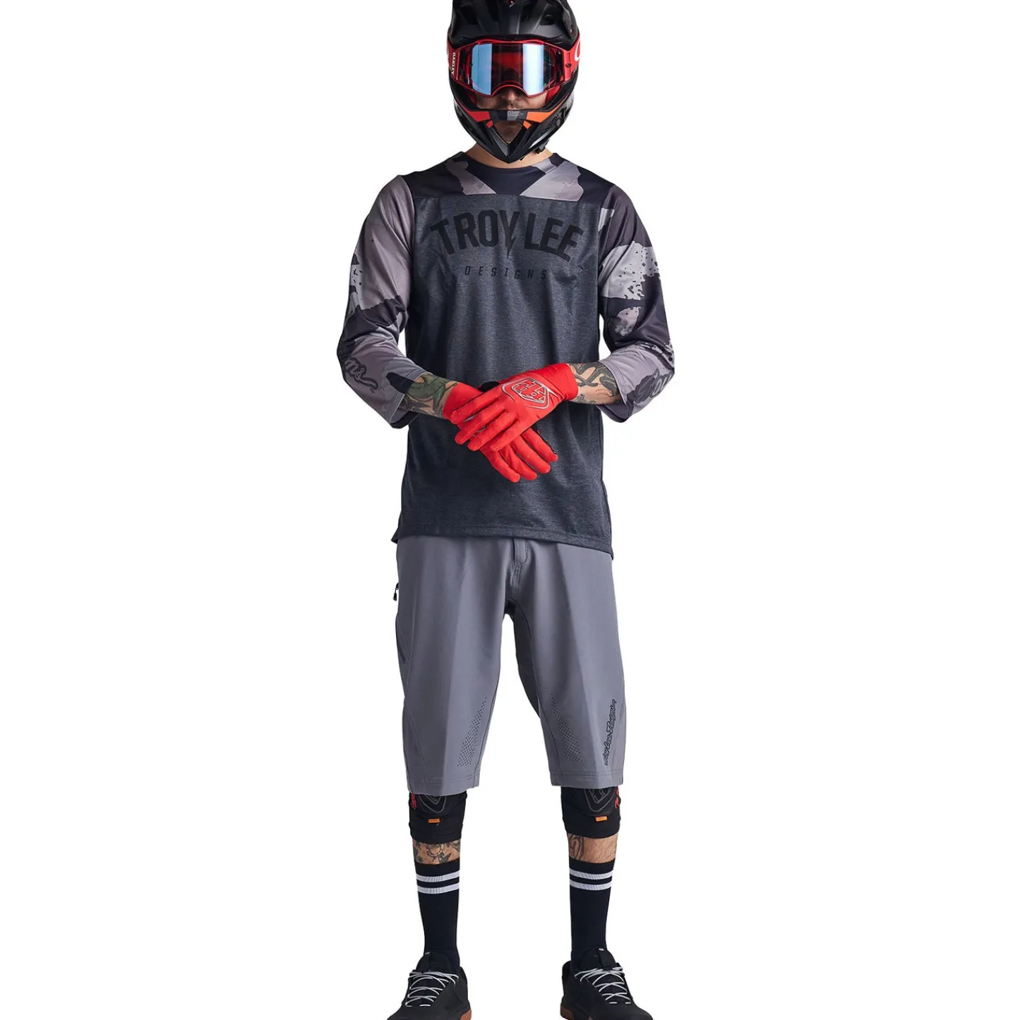 Troy Lee Designs Ruckus|Jerseys^Ruckus 3/4 Jersey Camber Camo Black Heather