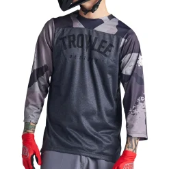 Troy Lee Designs Ruckus|Jerseys^Ruckus 3/4 Jersey Camber Camo Black Heather