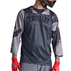 Troy Lee Designs Ruckus|Jerseys^Ruckus 3/4 Jersey Camber Camo Black Heather