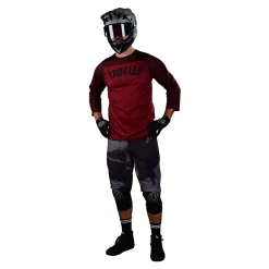 Troy Lee Designs Ruckus|Jerseys^Ruckus 3/4 Jersey Camber Oxblood